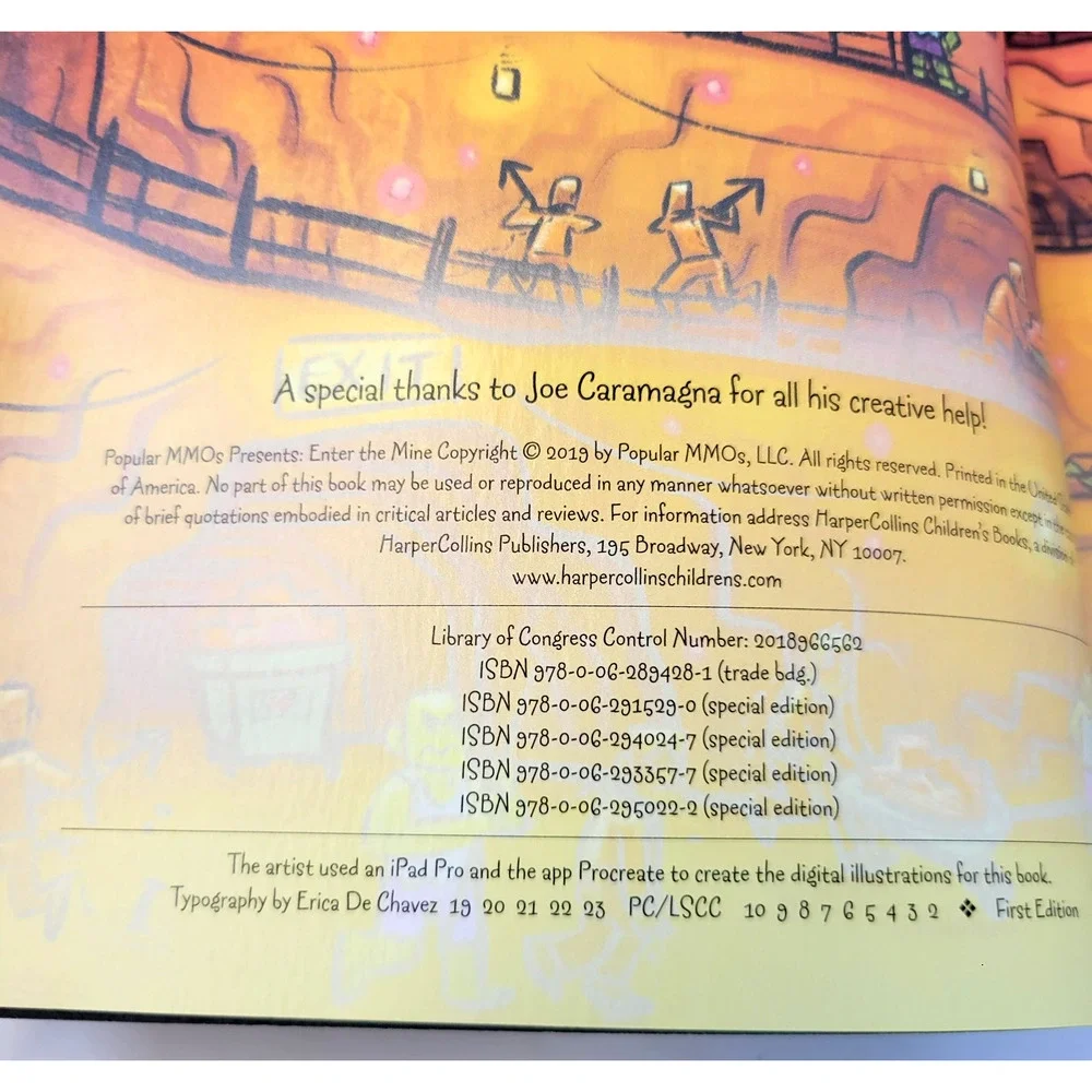 PopularMMOs Presents Enter‎ The Mine Pat & Jen 2019 PB Multicolor Graphic Novel